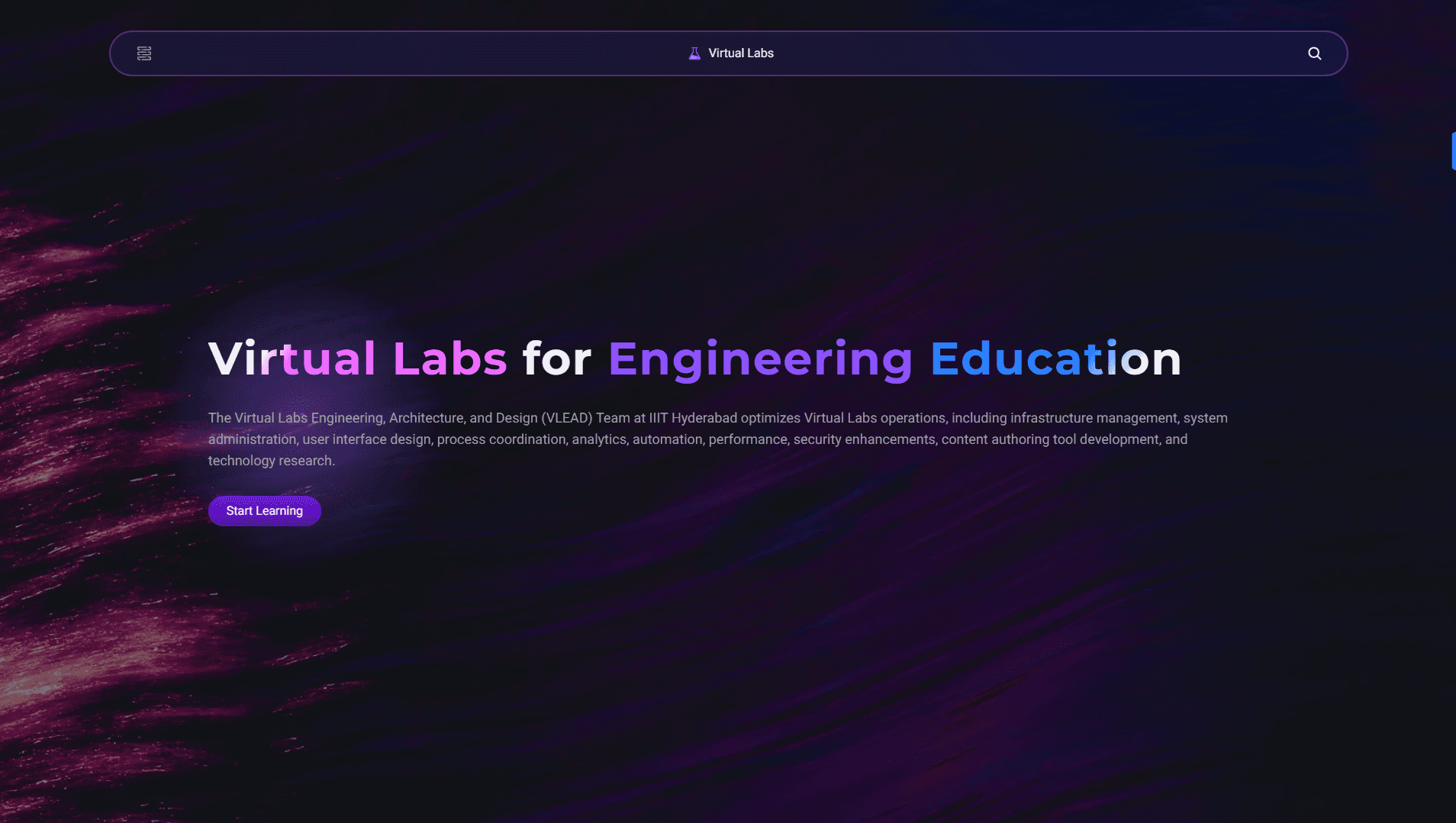 Virtual Labs - Educational Platform